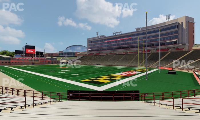 SECU Stadium - Section 11 Seat View