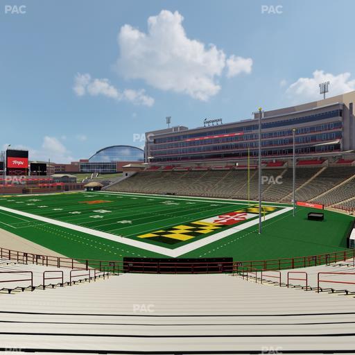 SECU Stadium - Section 11 Seat View