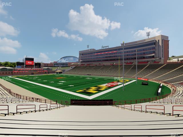 SECU Stadium - Section 11 Seat View