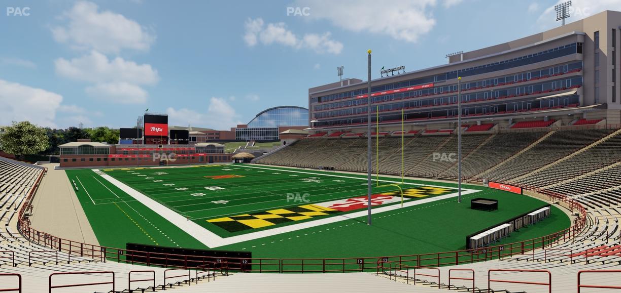 SECU Stadium - Section 12 Seat View