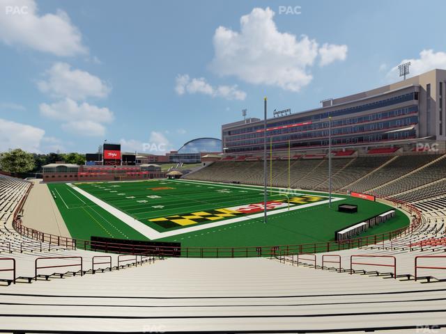 SECU Stadium - Section 12 Seat View