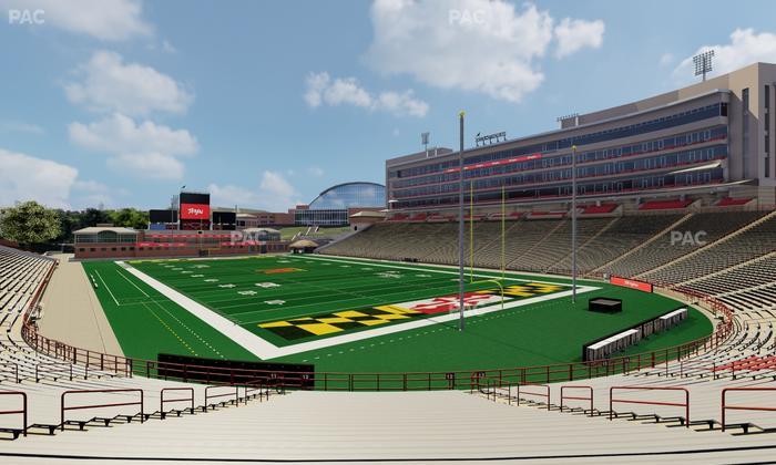 SECU Stadium - Section 12 Seat View