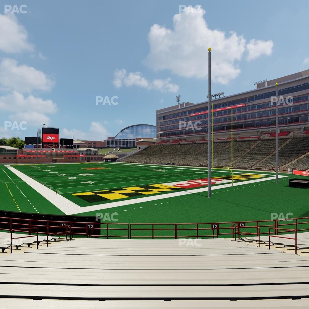 SECU Stadium - Section 12 Seat View