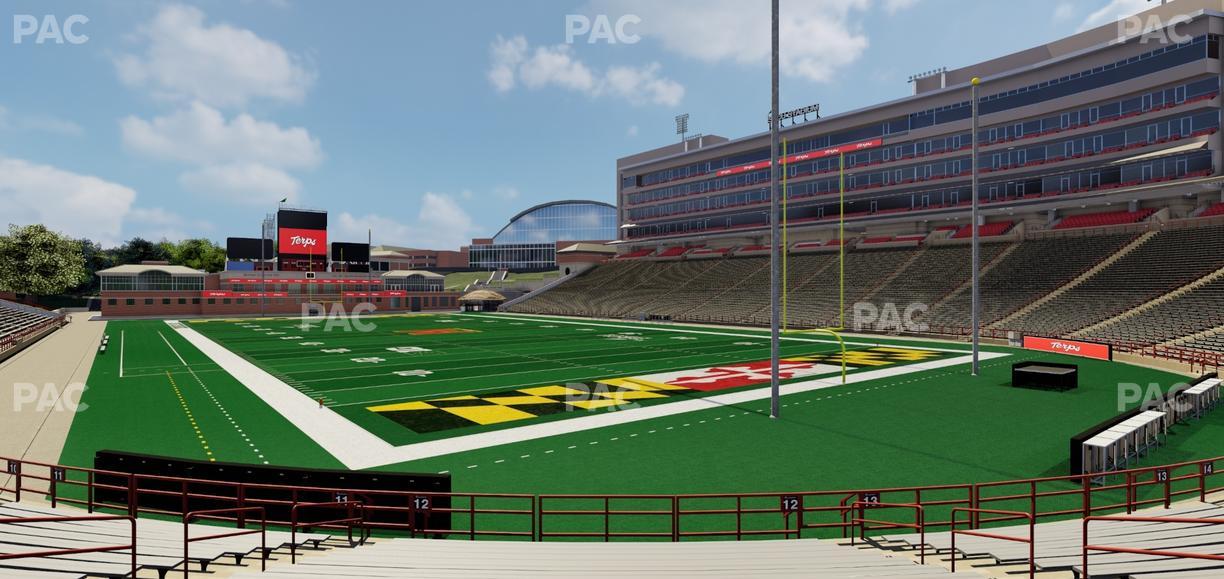 SECU Stadium - Section 12 Seat View