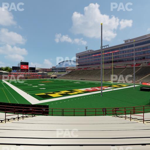 SECU Stadium - Section 12 Seat View