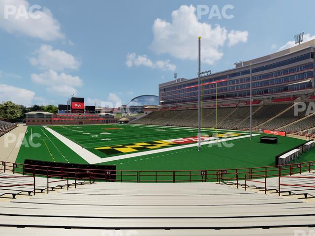 SECU Stadium - Section 12 Seat View