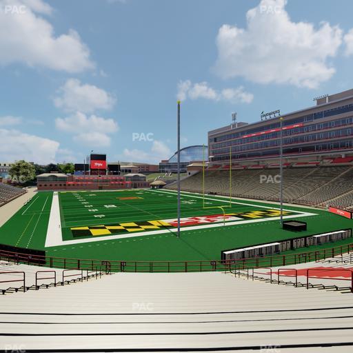 SECU Stadium - Section 13 Seat View