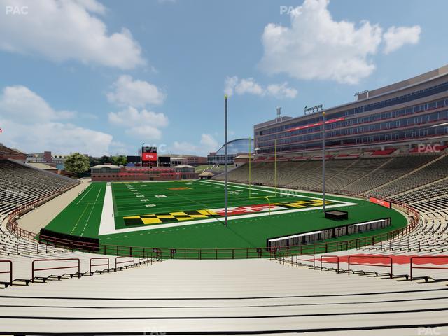 SECU Stadium - Section 13 Seat View