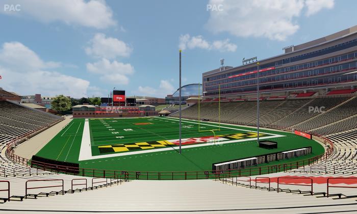 SECU Stadium - Section 13 Seat View