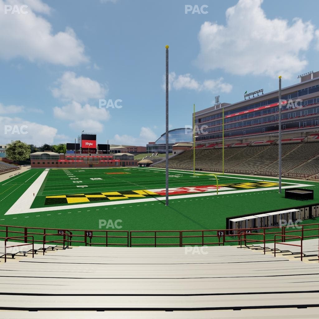SECU Stadium - Section 13 Seat View