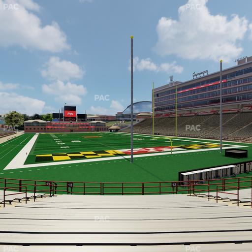 SECU Stadium - Section 13 Seat View