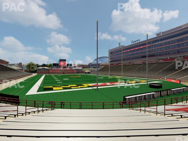 SECU Stadium - Section 13 Seat View