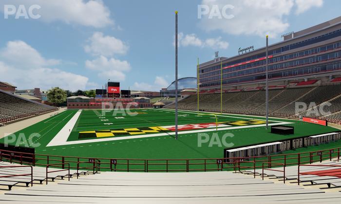SECU Stadium - Section 13 Seat View