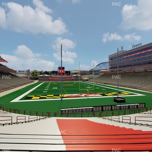 SECU Stadium - Section 14 Seat View