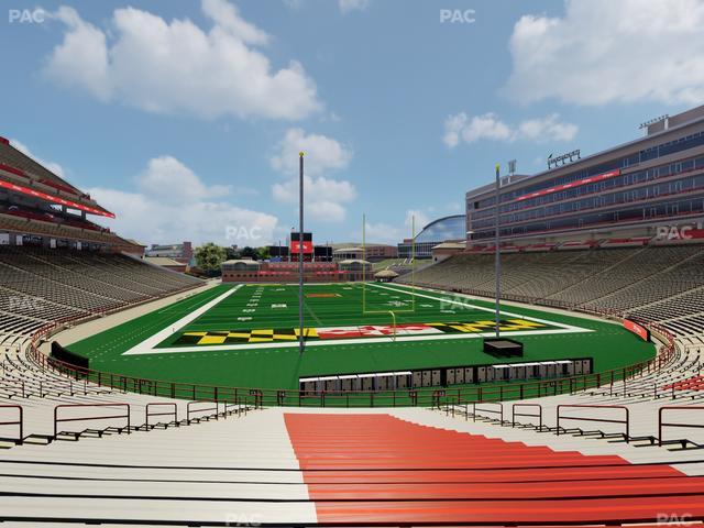 SECU Stadium - Section 14 Seat View