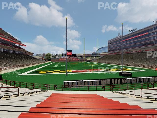 SECU Stadium - Section 14 Seat View