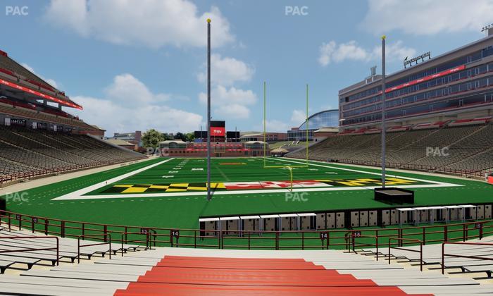 SECU Stadium - Section 14 Seat View