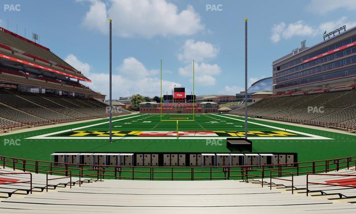 SECU Stadium - Section 15 Seat View