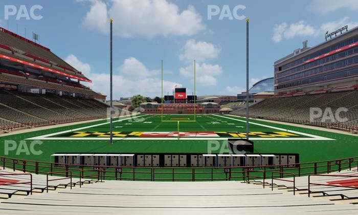 SECU Stadium - Section 15 Seat View