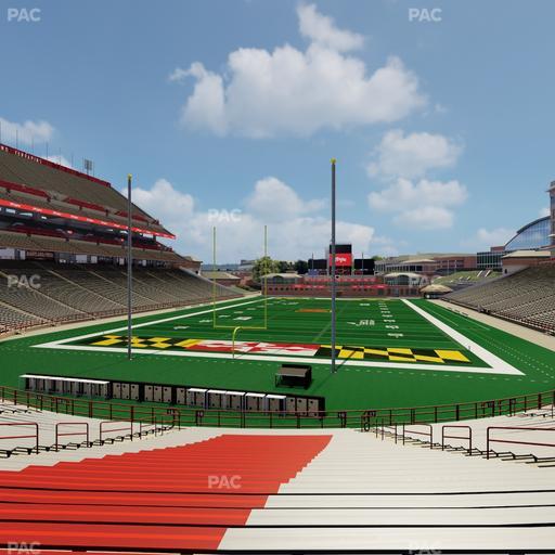 SECU Stadium - Section 16 Seat View