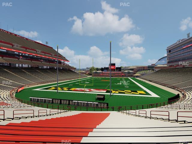 SECU Stadium - Section 16 Seat View