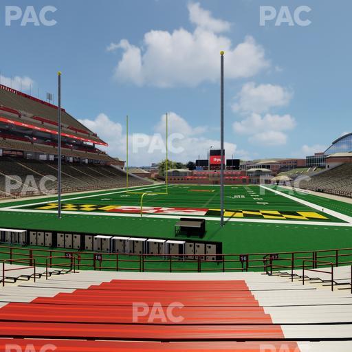 SECU Stadium - Section 16 Seat View