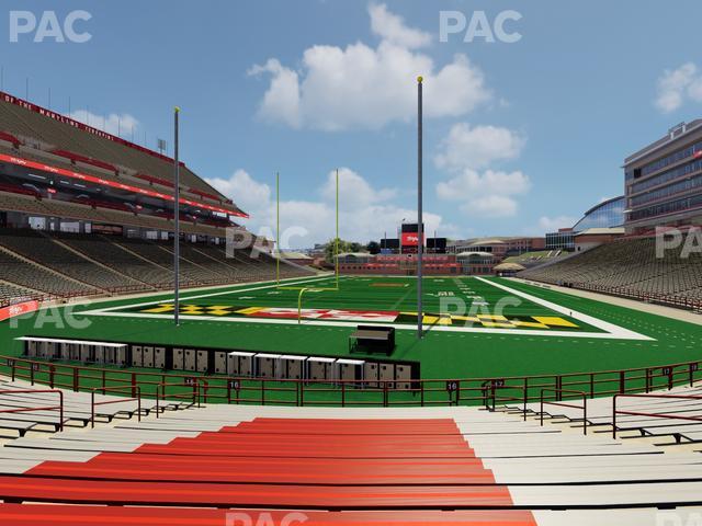 SECU Stadium - Section 16 Seat View