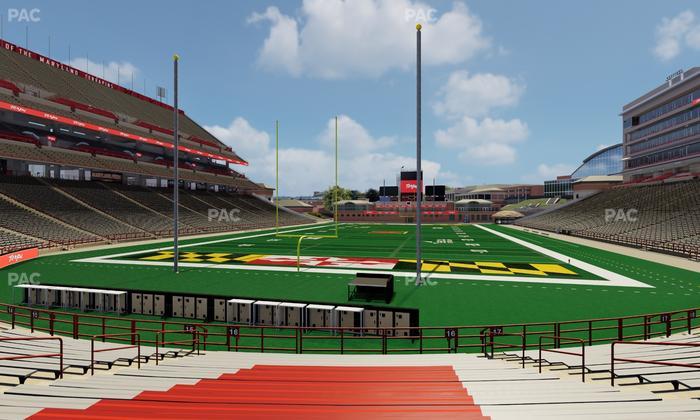 SECU Stadium - Section 16 Seat View