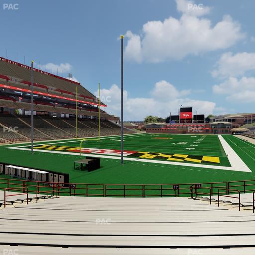 SECU Stadium - Section 17 Seat View