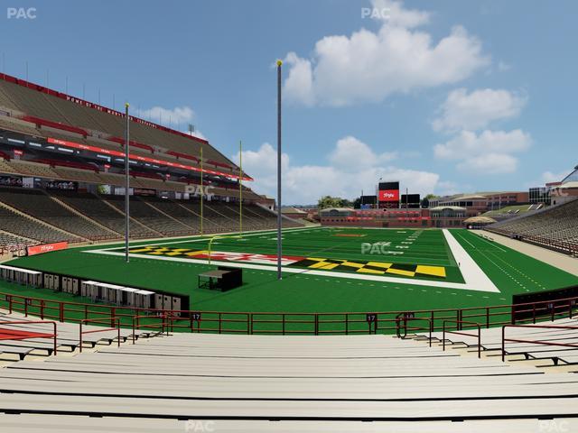 SECU Stadium - Section 17 Seat View