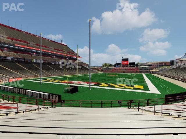 SECU Stadium - Section 17 Seat View