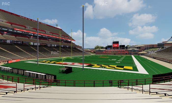 SECU Stadium - Section 17 Seat View
