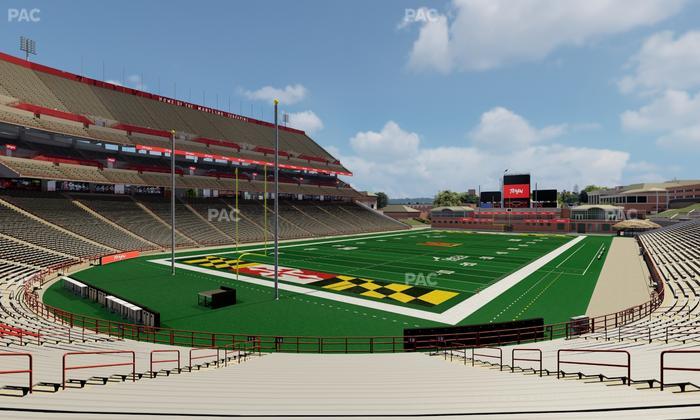 SECU Stadium - Section 18 Seat View