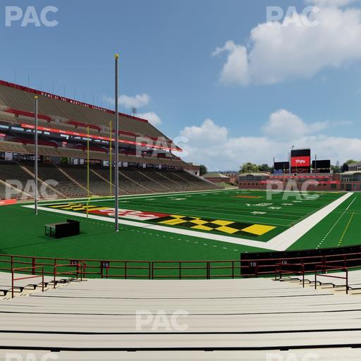 SECU Stadium - Section 18 Seat View