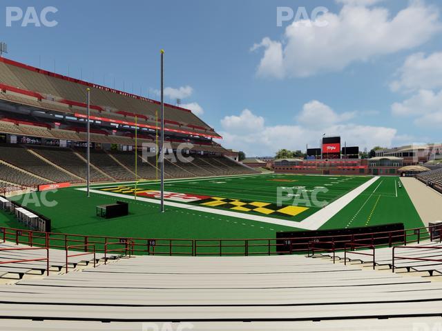 SECU Stadium - Section 18 Seat View