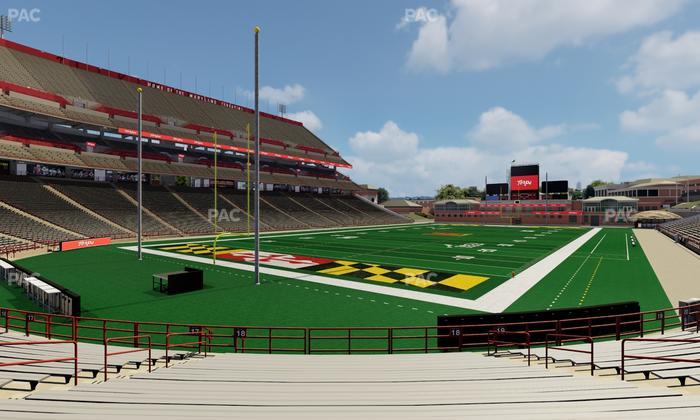 SECU Stadium - Section 18 Seat View