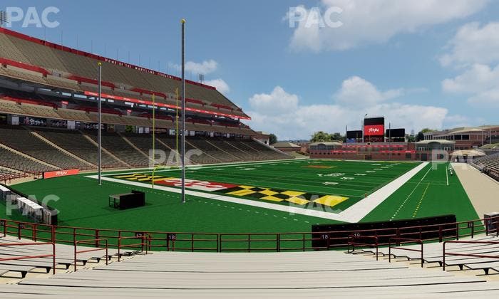 SECU Stadium - Section 18 Seat View
