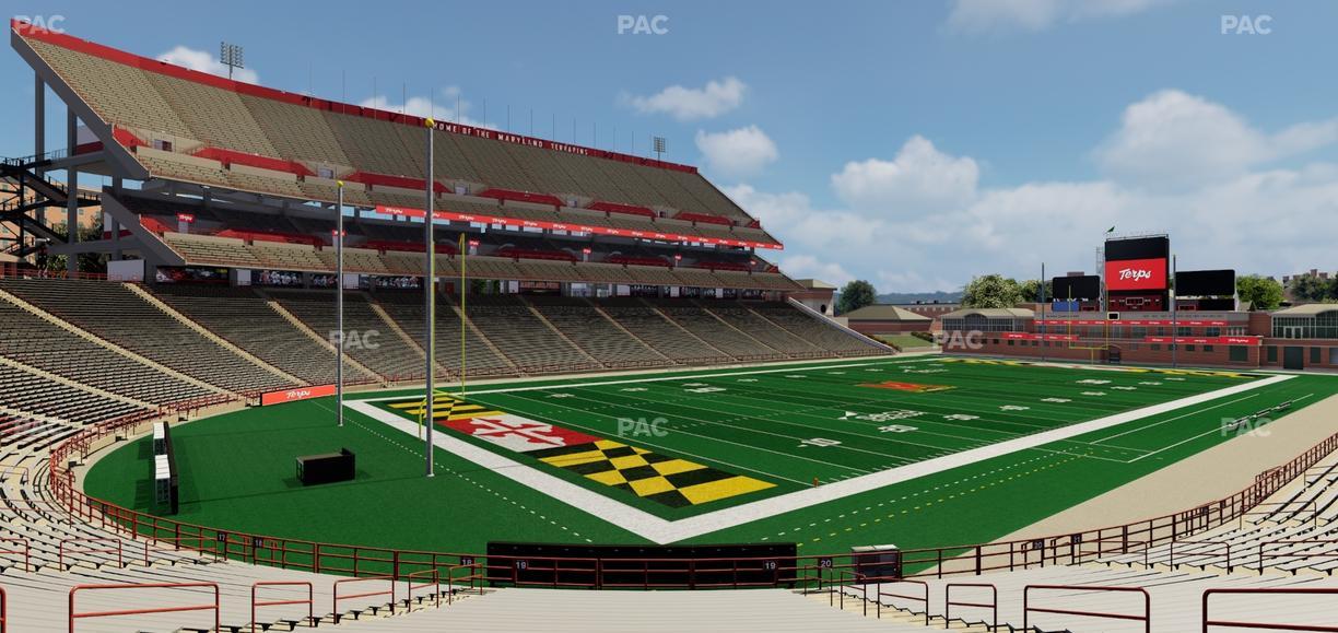 SECU Stadium - Section 19 Seat View