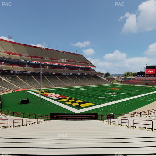 SECU Stadium - Section 19 Seat View