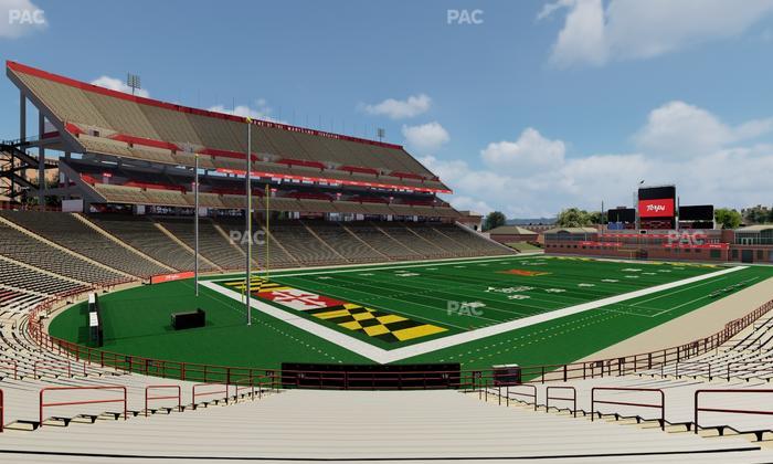 SECU Stadium - Section 19 Seat View