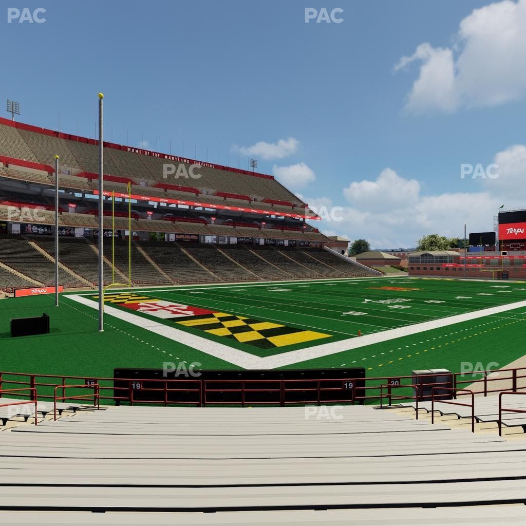 SECU Stadium - Section 19 Seat View