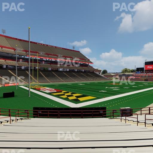 SECU Stadium - Section 19 Seat View
