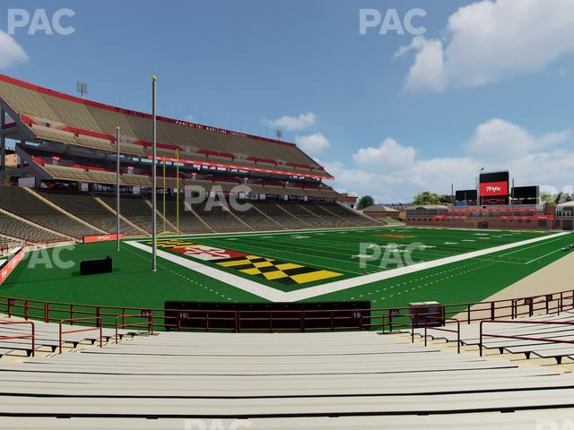 SECU Stadium - Section 19 Seat View