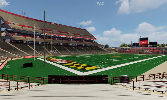 SECU Stadium - Section 19 Seat View