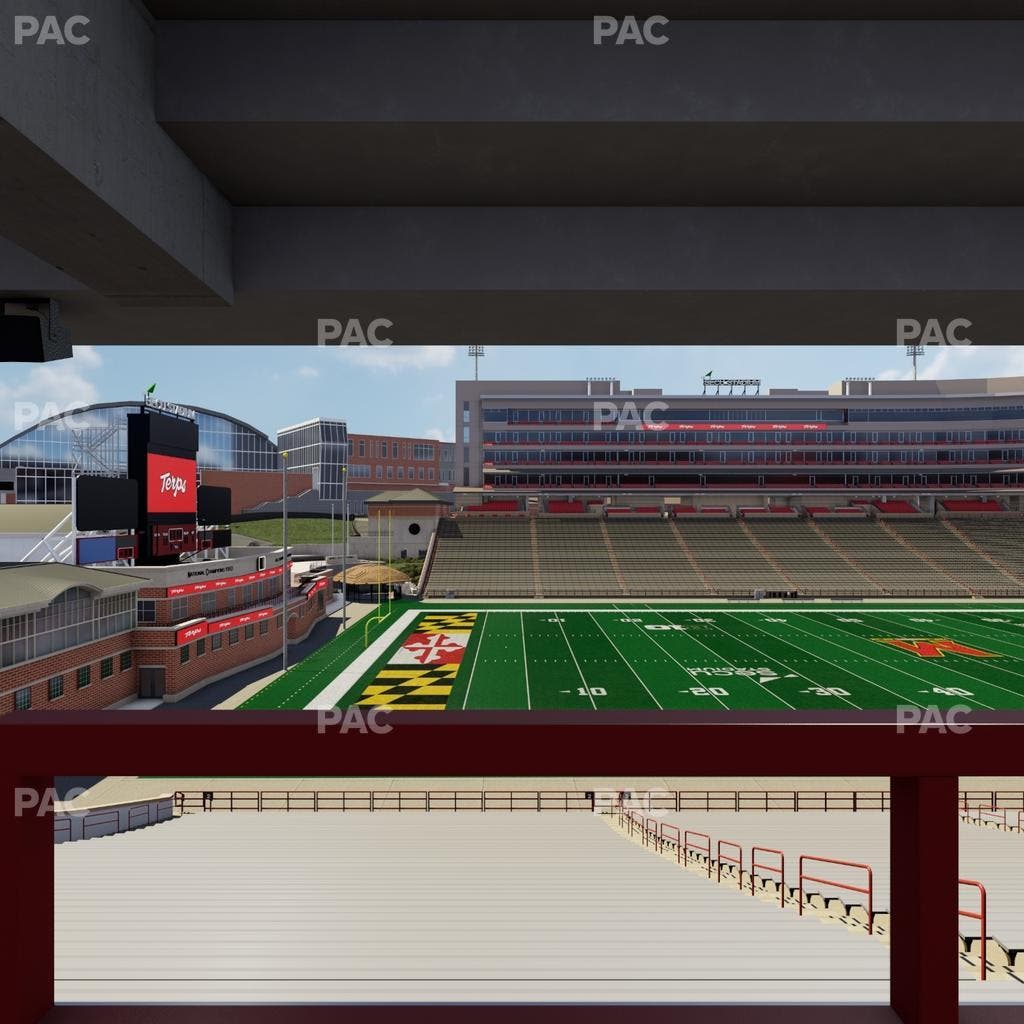 SECU Stadium - Section 2 W Seat View