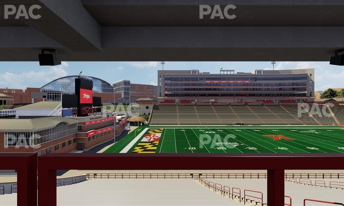 SECU Stadium - Section 2 W Seat View