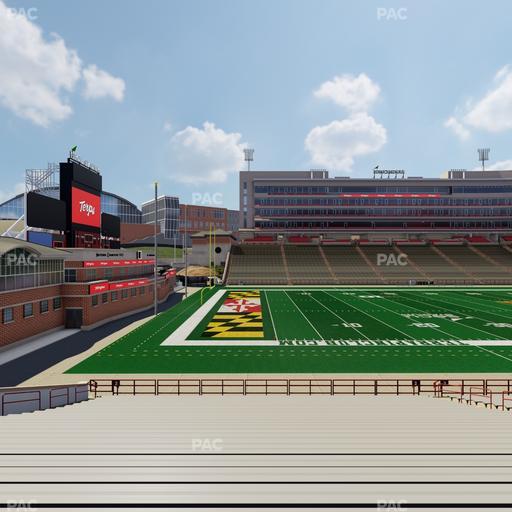 SECU Stadium - Section 2 Seat View