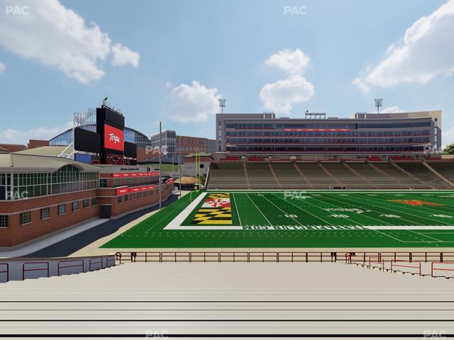 SECU Stadium - Section 2 Seat View