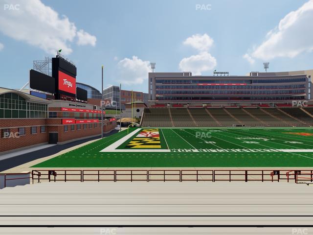 SECU Stadium - Section 2 Seat View