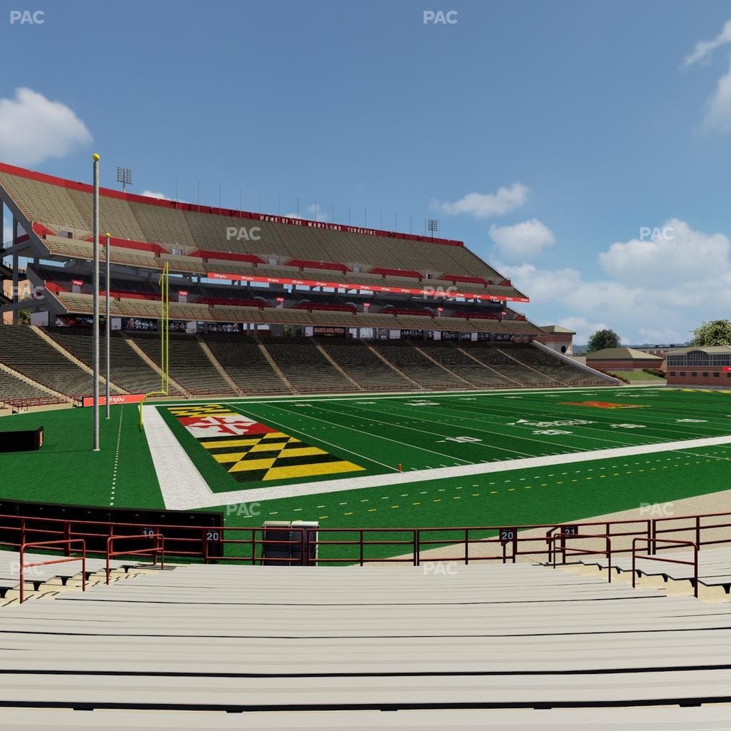SECU Stadium - Section 20 Seat View | SeatGeek